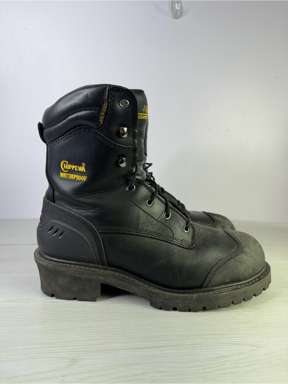 Chippewa Aldarion 8" Waterproof Logger Boots men’s size 10 XW